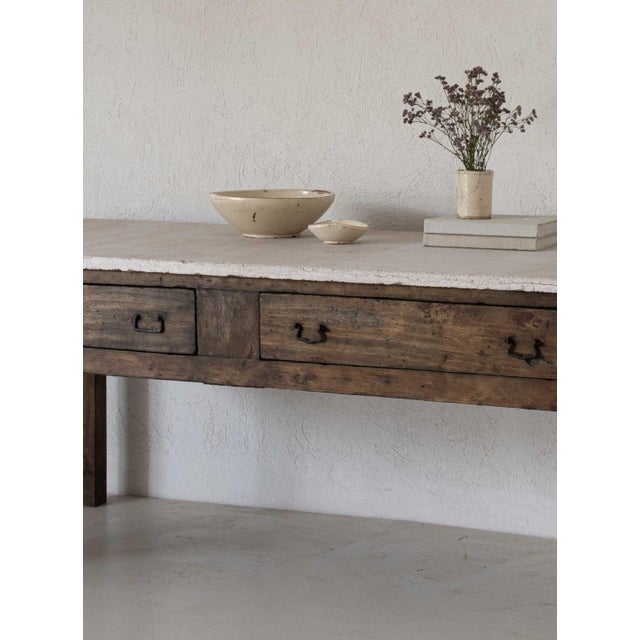 Kitchen Counter with Stone Top For Sale - Image 13 of 18