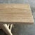 Brown Custom Made Long Elm Wood Console Table 108" For Sale - Image 8 of 8
