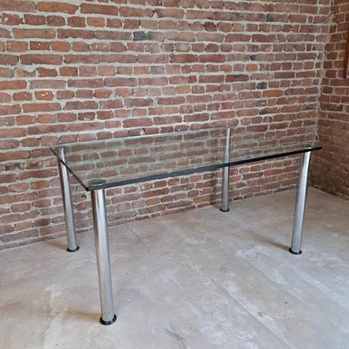 Glass Dining Table by Marco Zanuso for Zanotta, 1960s For Sale - Image 7 of 8