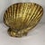 1980s Palm Beach Regency Bespoke Multilayered Gilt Ceramic Shell Vase For Sale - Image 9 of 12