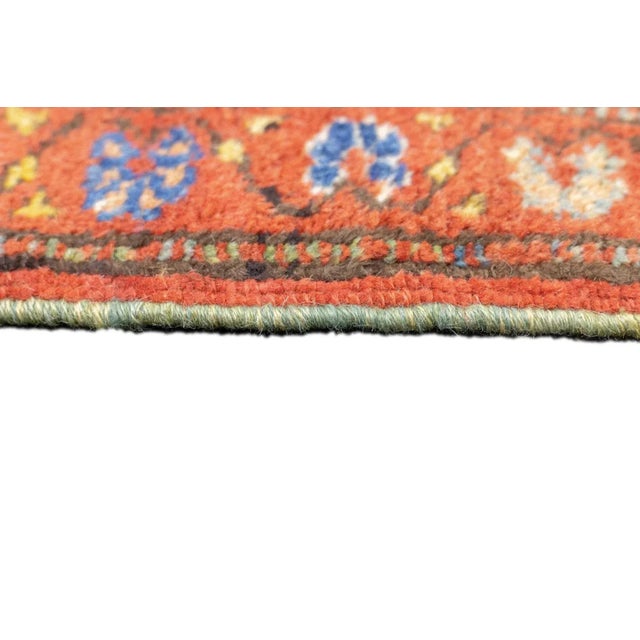 Red Antique Malayer Rug 4' x 6'6'' For Sale - Image 8 of 12