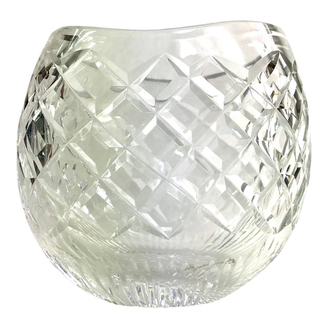 Vintage Waterford Comeragh Oval Crystal Vase Chairish