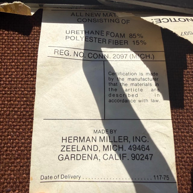 Eames Soft Pad Chairs for Herman Miller Model Ea420l For Sale - Image 11 of 12