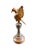 Religious Carved Wood Bird Sculpture on Finial 8" H For Sale - Image 3 of 6