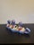 What an amazing find! Stunning colors with gold/brass accents. Abeautiful 4 piece display that is sure to be a...