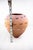 Listed Artist Jamie Fine Mid-Century Modern-Style Textured Terra Cotta Ovoid Vase For Sale - Image 11 of 13