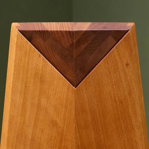 Wood Dining Chairs by Søren Nissen and Ebbe Gehl for Seltz, France, 1980s, Set of 10 For Sale - Image 7 of 12