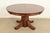 Stickley Brothers Antique Mission Oak Arts & Crafts Pedestal Extension Dining Table, Newly Refinished For Sale - Image 13 of 13