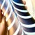 Glass Vintage Mermaid Swirl Vase in Glass, 1970s For Sale - Image 7 of 18