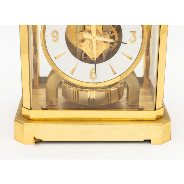 Jaeger-LeCoultre Jaeger-LeCoultre Atmos Perpetual Motion Brass Clock For Sale - Image 4 of 10