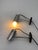 Chrome Wall Spotlights attributed to Stilnovo, 1950, Set of 2 For Sale - Image 4 of 6