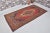 Red & Nvy Blue Vintage Floral Carpet For Sale - Image 10 of 10