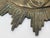 French Convent Late 19th Century Brass Haloed Christ Blessing Sunburst Plaque For Sale - Image 6 of 12