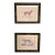 John-Richard Framed Nature Prints of a Lioness & Margay Pair Faux Tortoiseshell Wood 16x12.5 For Sale