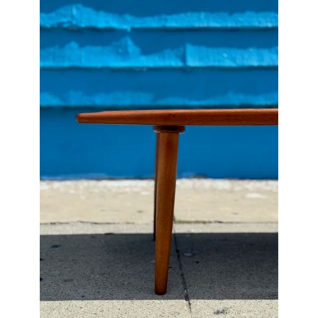 Brown Vintage Kristiansen Thomassen Teak Low Coffee Table For Sale - Image 8 of 12