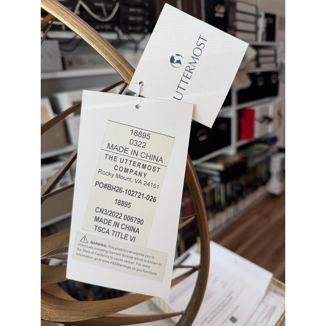 Uttermost Leyla Bronze Sculpture For Sale - Image 4 of 4