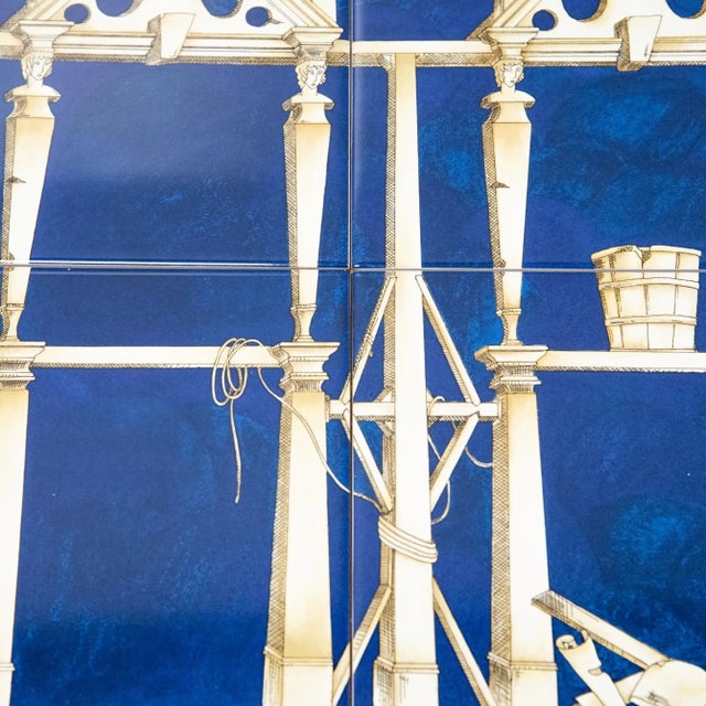 Ceramic Side Tables by Gio Ponti, 1960s, Set of 2 For Sale - Image 9 of 11