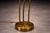 Brazilian Modern Sculptural Bamboo Form Floor Lamp in Gilded Brass, Brazil, 1960s For Sale In New York - Image 6 of 10