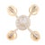 Midcentury Rugiada Murano Chandelier Attributed to Barovier & Toso For Sale - Image 17 of 18