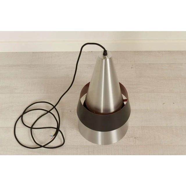 Vintage Danish Corona Pendant Lamp by Jo Hammerborg for Fog & Mørup, 1960s For Sale - Image 12 of 17