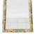 Glass Vintage Danish Boho Wall Mirror with Floral Frame from G&C Bilder, 1980s For Sale - Image 7 of 11
