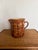 Late 19th Century Antique French Savoie Glazed Jaspe Earthenware Pitcher For Sale - Image 5 of 7