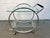 DIA - Design Institute America Mid-Century Glass and Chrome Bar Cart by George Mulhaser for Dia For Sale - Image 4 of 12