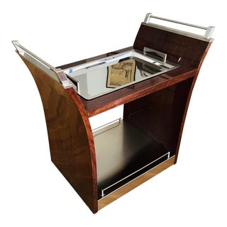 1960s Vintage Excelsior Italian Style Bar Cart For Sale