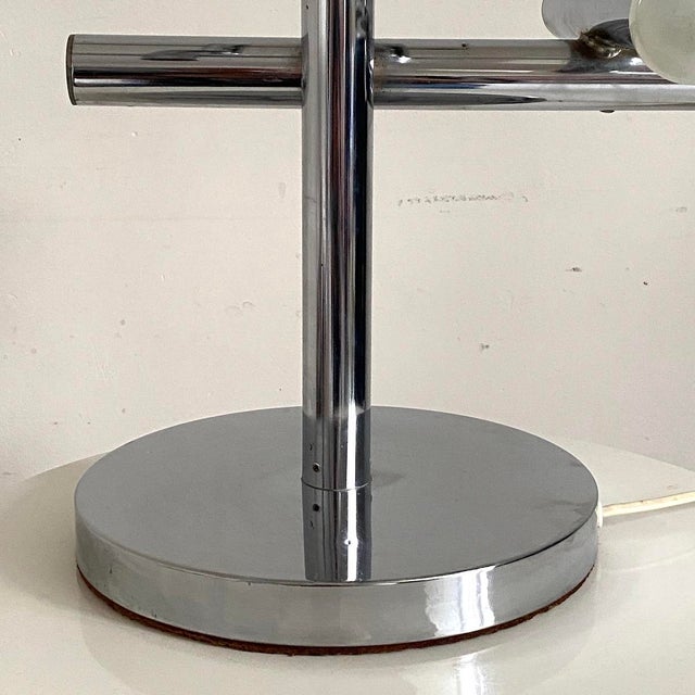 Silver Vintage Space Age Light from Temde, 1960s For Sale - Image 8 of 14