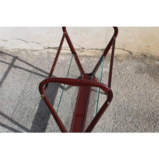 Bar Table with Tray by Ico Parisi for De Baggis, 1950s For Sale - Image 11 of 13