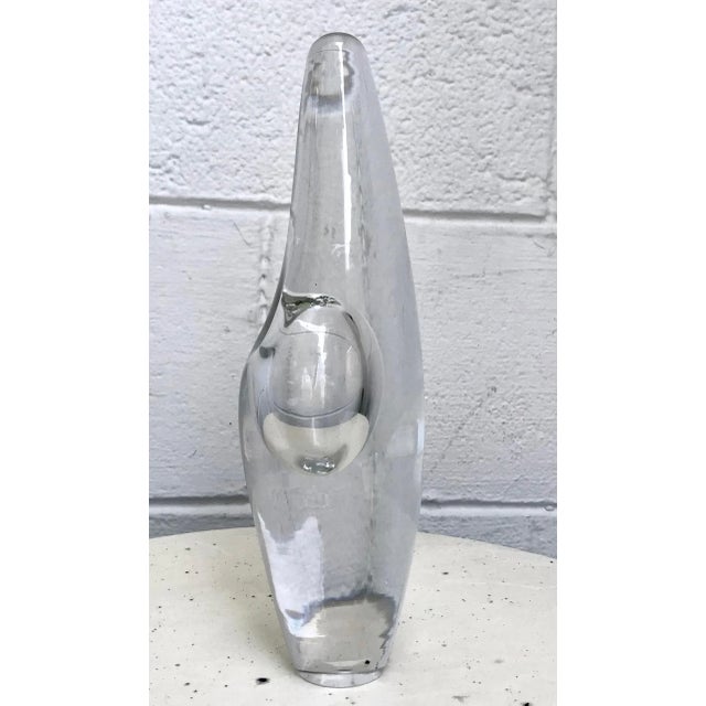 Timo Sarpaneva for Iittala Blown Glass Orchid Vase For Sale - Image 11 of 11