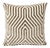 Schumacher Double-Sided Pillow in Vanderbilt Velvet Print For Sale