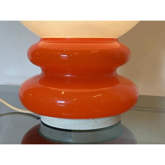 Vintage Table Lamp for Mazzega, 1970s For Sale - Image 9 of 10