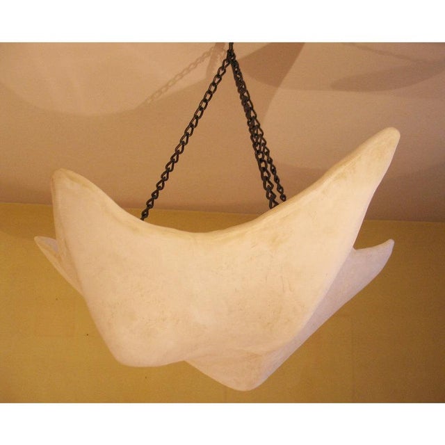 Mid-Century Modern Late 20th Century Ceiling Light in the Style of Giacometti For Sale - Image 3 of 9