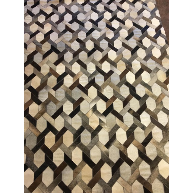 Link Cowhide Rug by Ben Solimani for Restoration Hardware 6' x 9