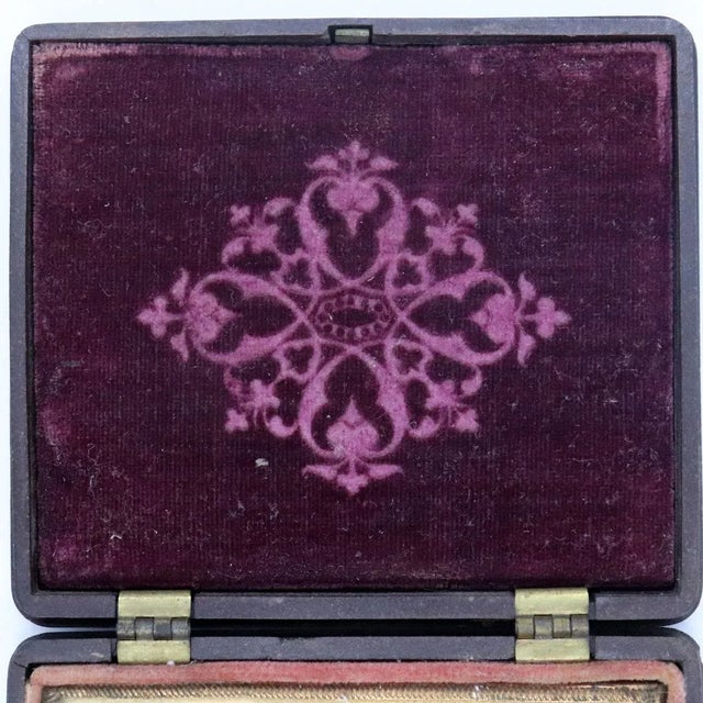 American 19th Century American Thermoplastic Union Case Ambrotype Photograph of Two Sisters For Sale - Image 3 of 9