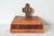 Brutalist Brutalist-Style Bronze Wall Cross Depicting the Last Supper "God Bless Our Home" For Sale - Image 3 of 5