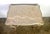 19th C. French Painted & Parcel Gilt Table W/ Marble Top For Sale - Image 11 of 17