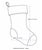Victorian Vintage Needlepoint Christmas Stocking Victorian Children With Toys Red Back For Sale - Image 3 of 6