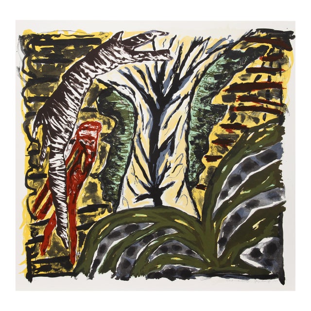 El Santurio De Chimayo, 1986 Signed Lithograph by Gregory Amenoff For Sale