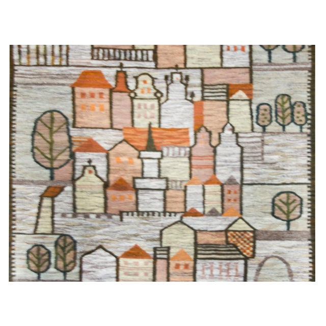 Textile Mid-20th Century Polish Cepelia Rug For Sale - Image 7 of 14