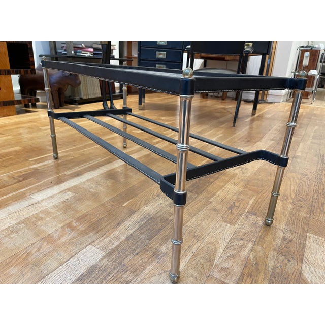 Coffee Table by Jacques Adnet, France, 1950s For Sale - Image 12 of 12