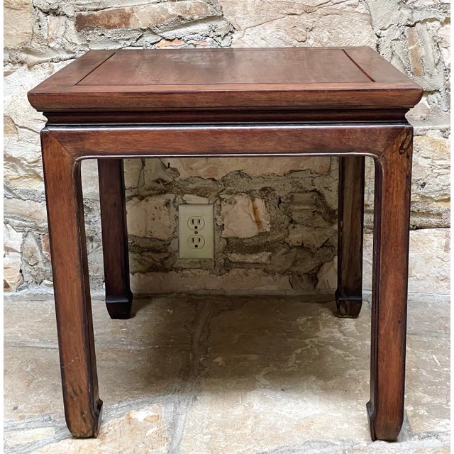 1970s Vintage Ming Style Side Table For Sale - Image 5 of 8