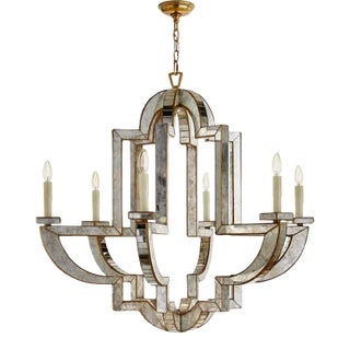 Visual Comfort Signature 6 Light Lido Chandelier, Designed by Niermann Weeks For Sale