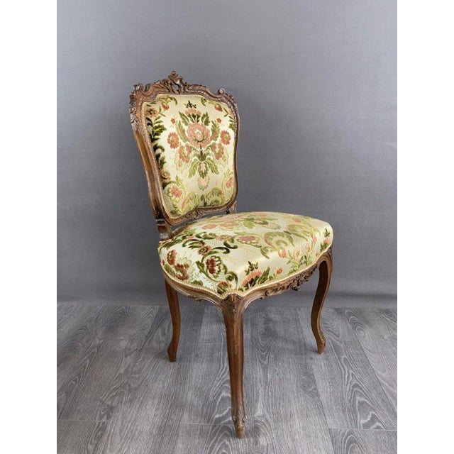 19th Century Louis XV Salon Set, Set of 5 For Sale - Image 4 of 7