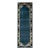 Vintage Chinese Deco Style Runner in Deep Blue, Off White, Gold Floral Border For Sale In New York - Image 6 of 6