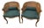 Elegant Pair of Vintage Karges French Style Cane Back Armchairs For Sale