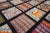 1930s Geometric Folk Art Multicolor Antique Tunisian Gafsa Flatweave Rug For Sale In New York - Image 6 of 17