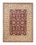Red Mogul, One-of-a-Kind Hand-Knotted Area Rug in Re, 9' 1" x 12' 3" For Sale - Image 8 of 8
