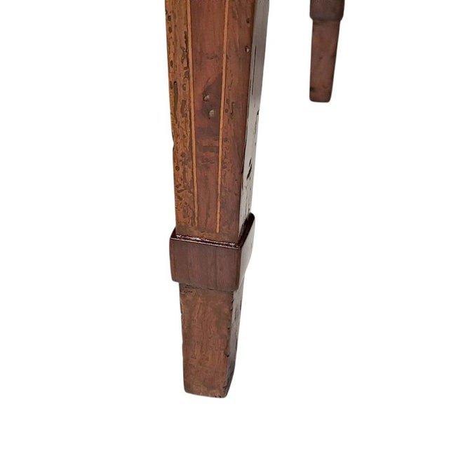 Small Louis XVI Walnut-Paneled Desk, 1700s For Sale - Image 3 of 11